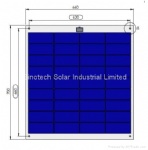60W Semi Flexible solar panel